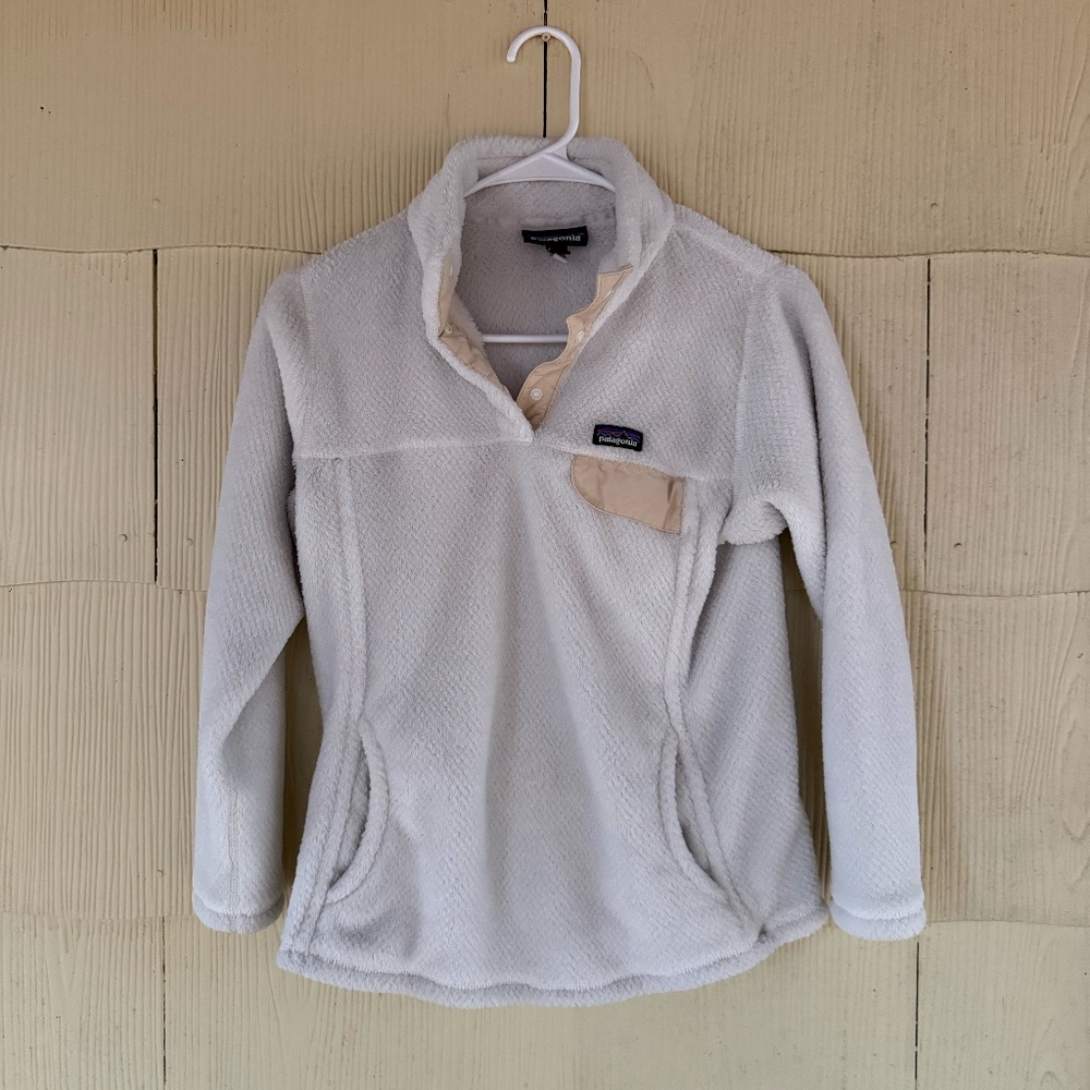 Patagonia Girls Re-Tool Snap T-Fleece Pullover